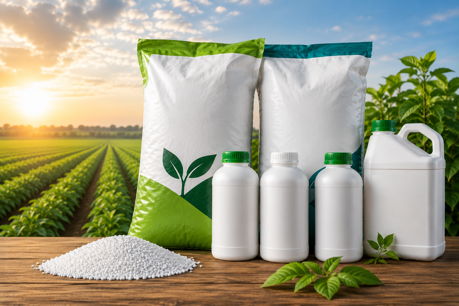 Agricultural fertilizers and pesticides
